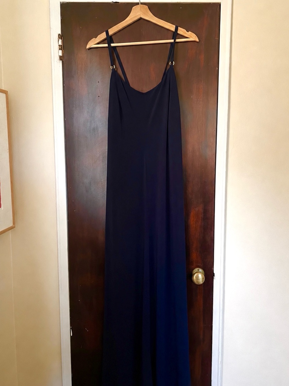Calvin Klein Navy Sleeveless Maxi Dress